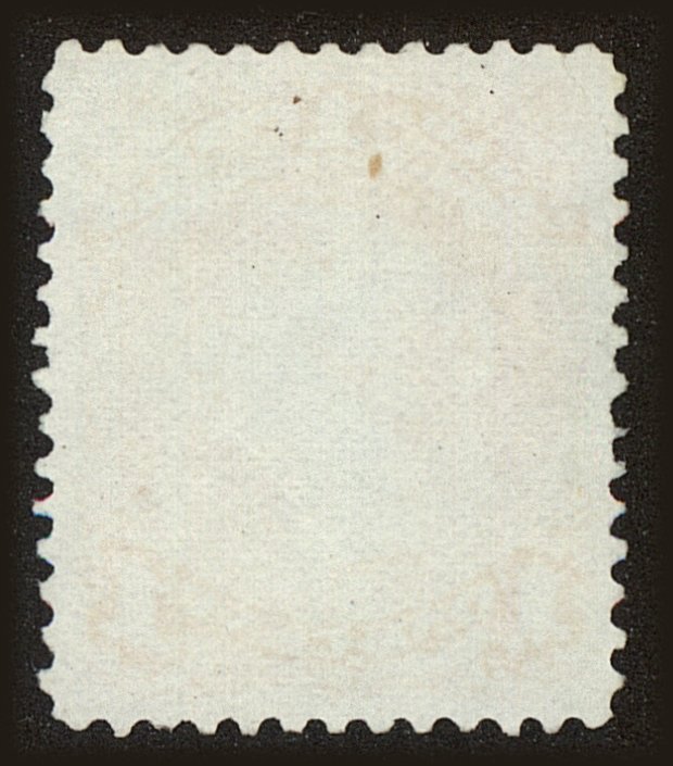 Back view of Canada Scott #287 stamp