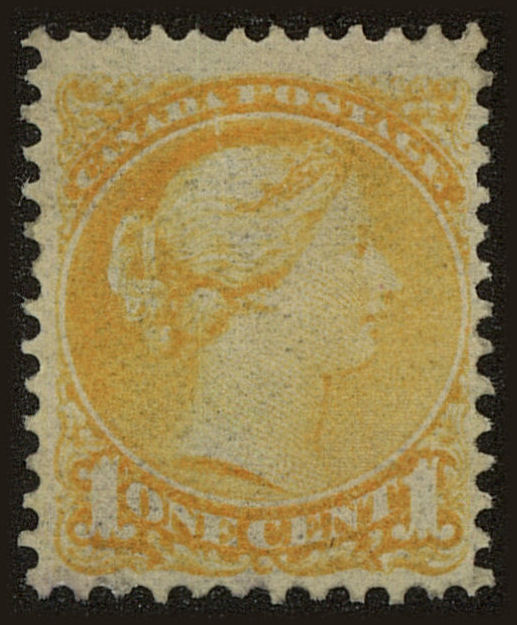 Front view of Canada 35 collectors stamp