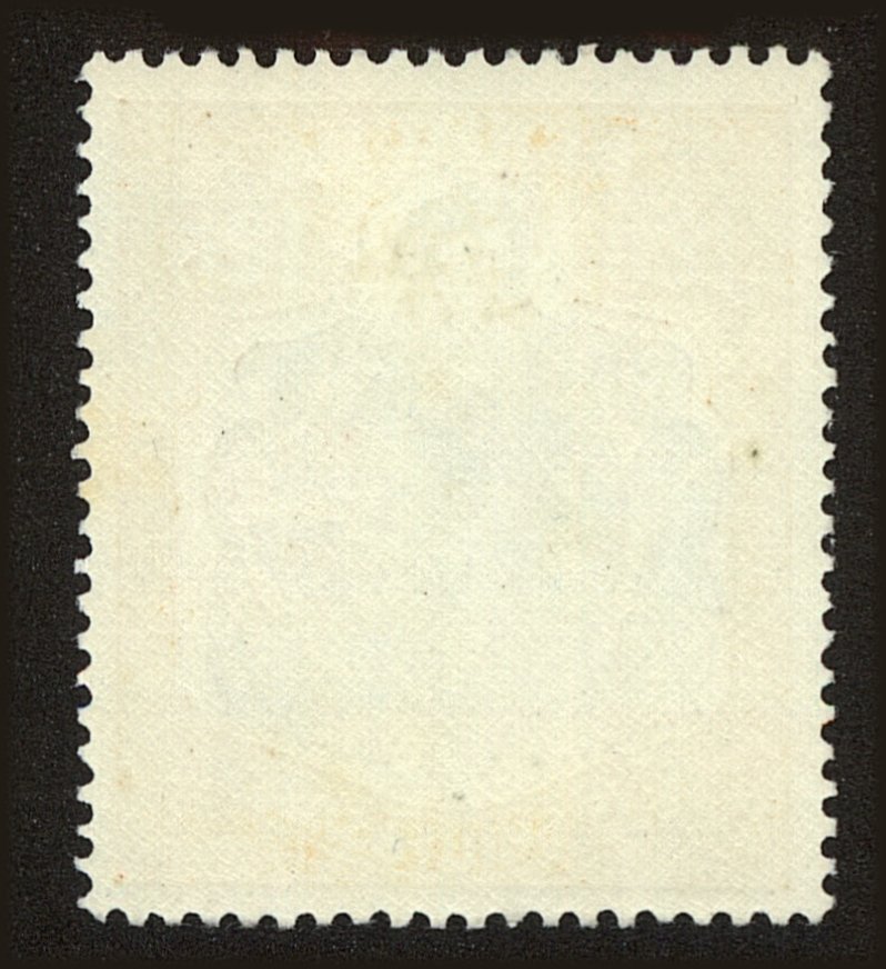 Back view of Bermuda Scott #127a stamp