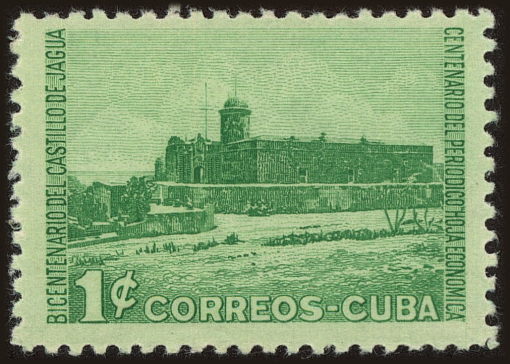 Front view of Cuba (Republic) 433 collectors stamp