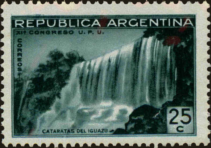 Front view of Argentina 462 collectors stamp