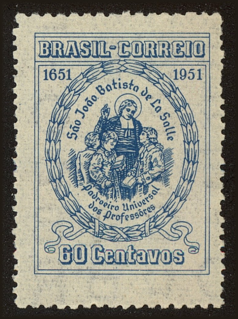 Front view of Brazil 705 collectors stamp