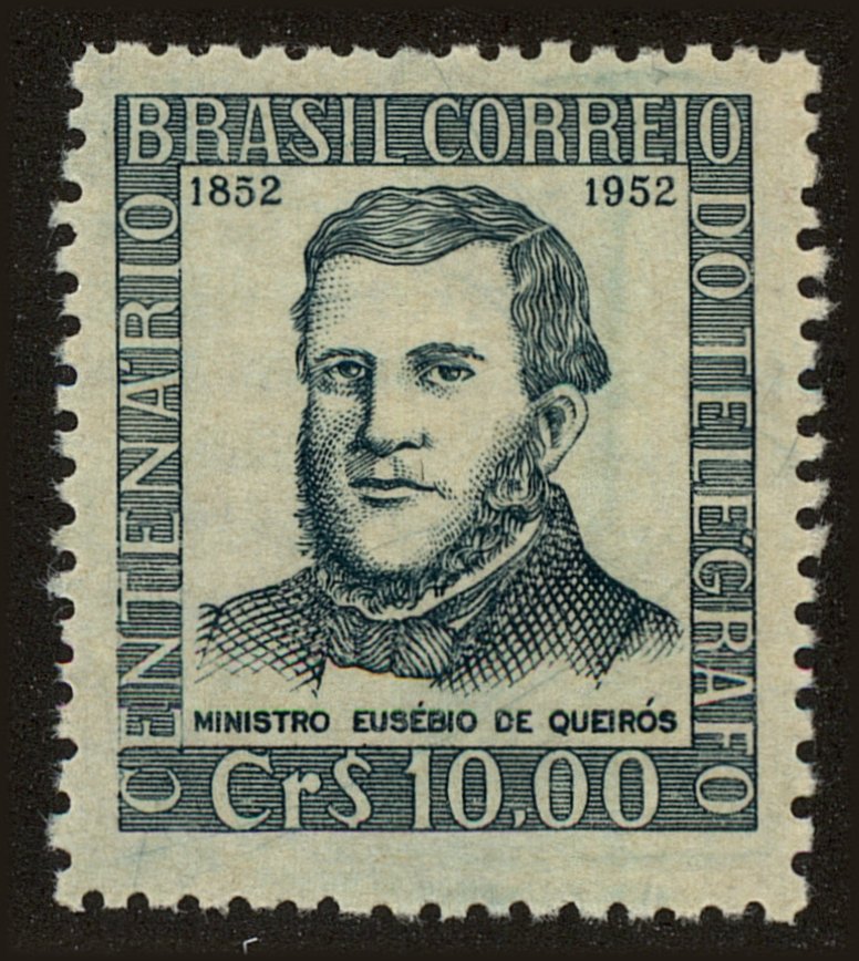 Front view of Brazil 723 collectors stamp