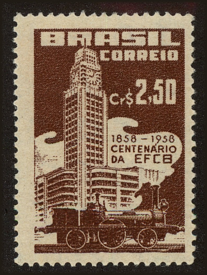 Front view of Brazil 861 collectors stamp