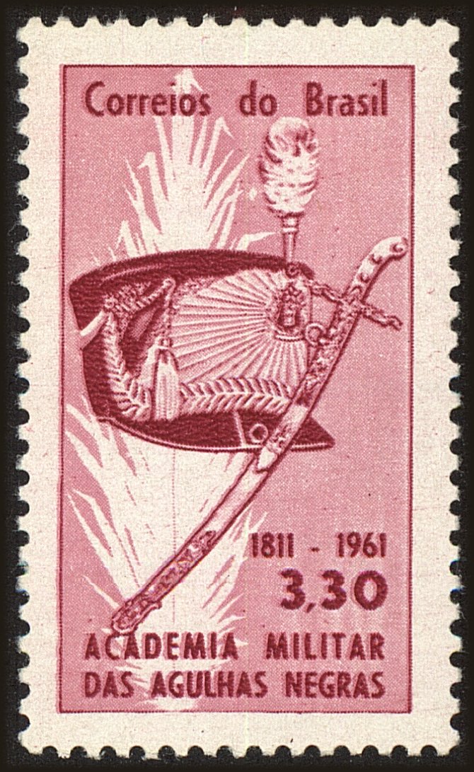 Front view of Brazil 919 collectors stamp