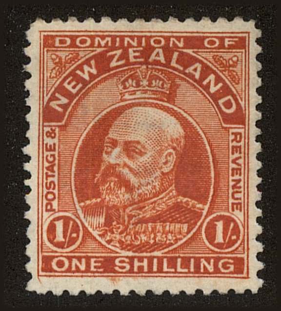 Front view of New Zealand 139 collectors stamp