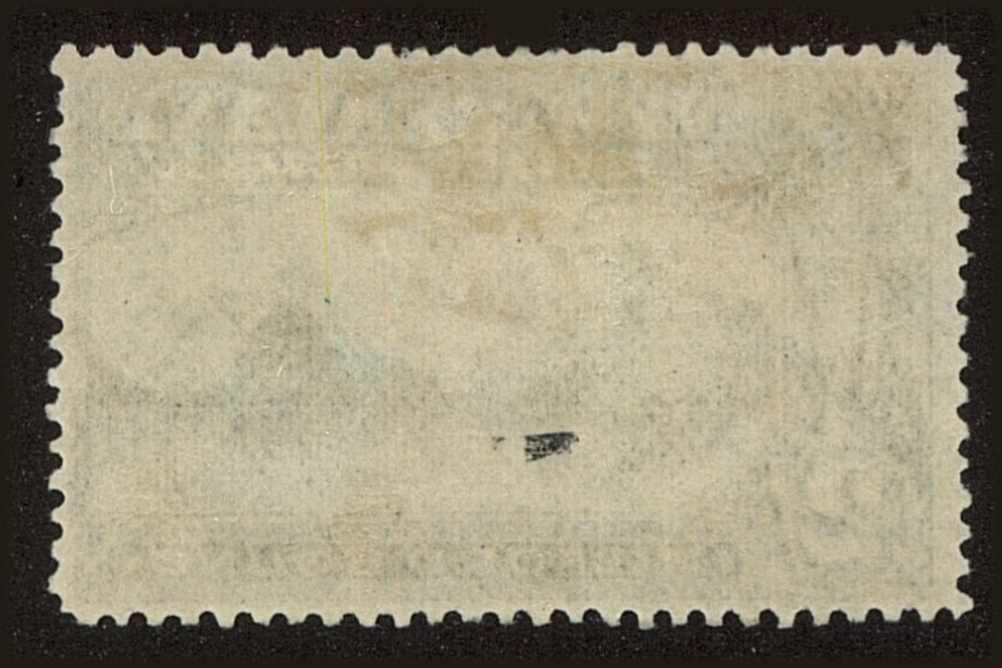 Back view of New Zealand Scott #82 stamp