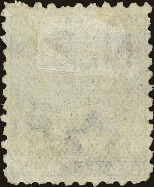 Back view of New Zealand Scott #64 stamp