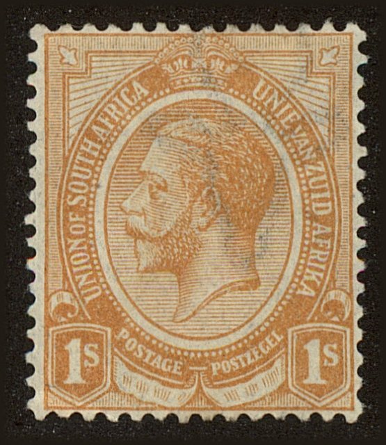 Front view of South Africa 11a collectors stamp