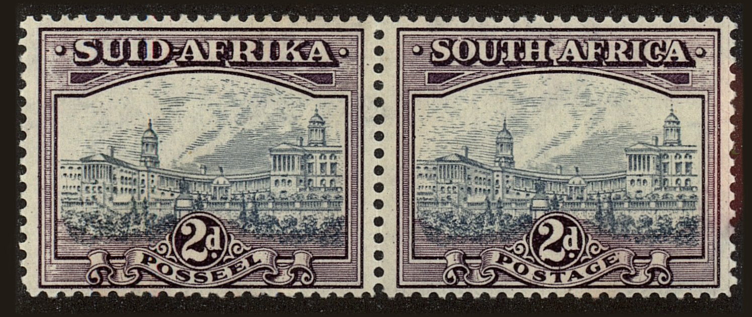 Front view of South Africa 54 collectors stamp