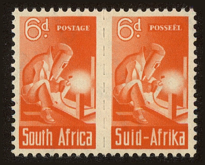 Front view of South Africa 96 collectors stamp