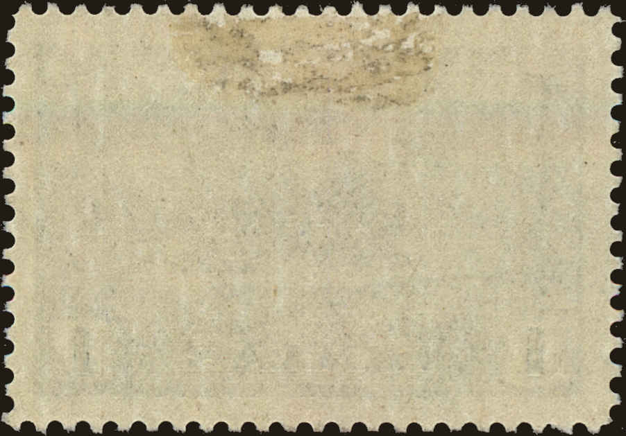 Back view of Canada Scott #262 stamp