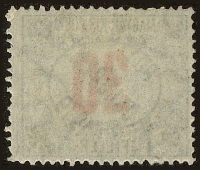 Back view of Czechia BScott #123 stamp