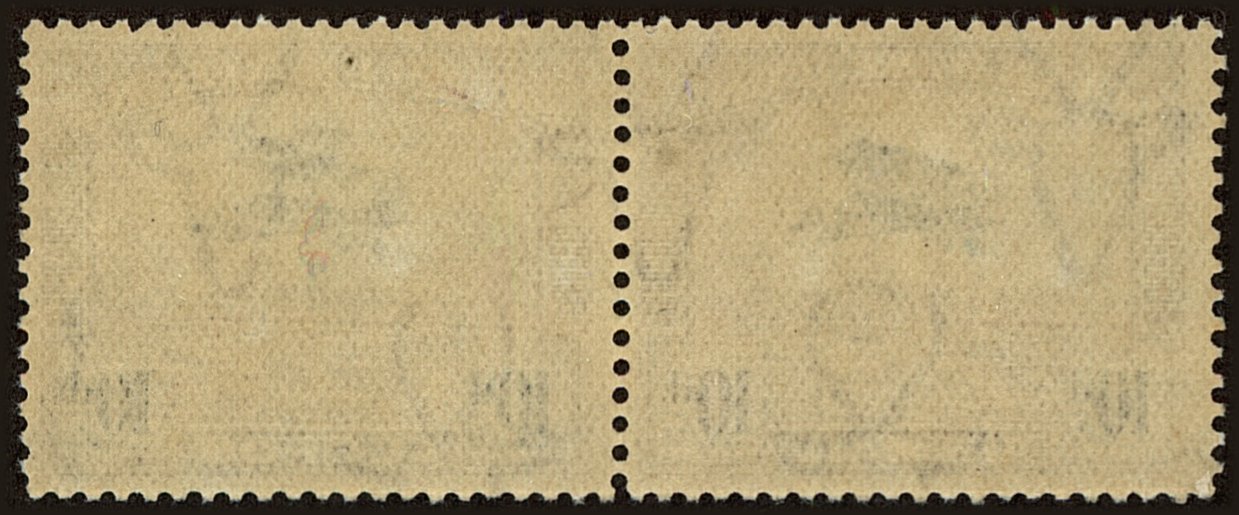 Back view of South West Africa CScott #6 stamp