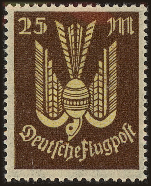 Front view of Germany C13 collectors stamp