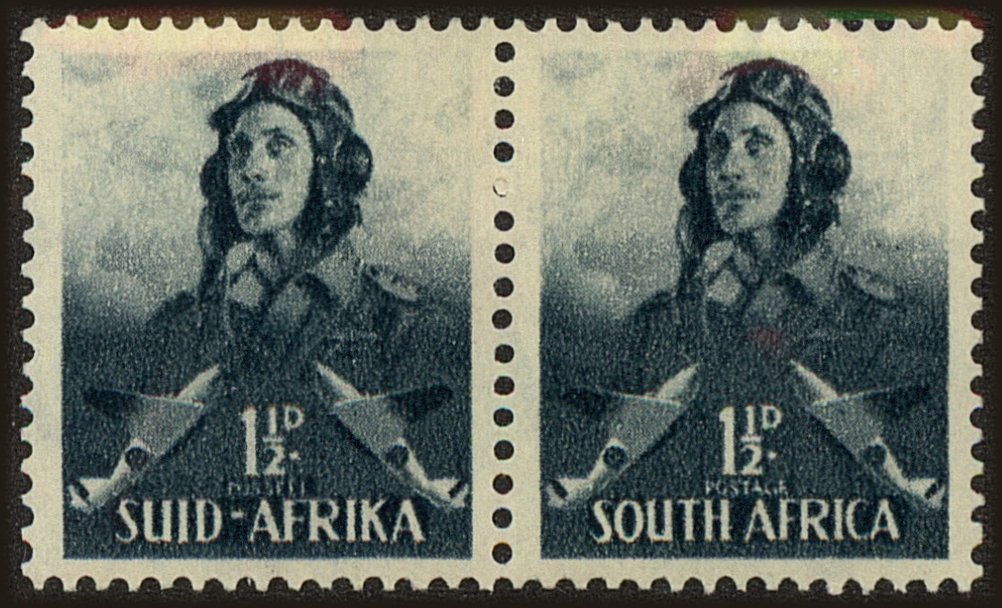 Front view of South Africa 83 collectors stamp