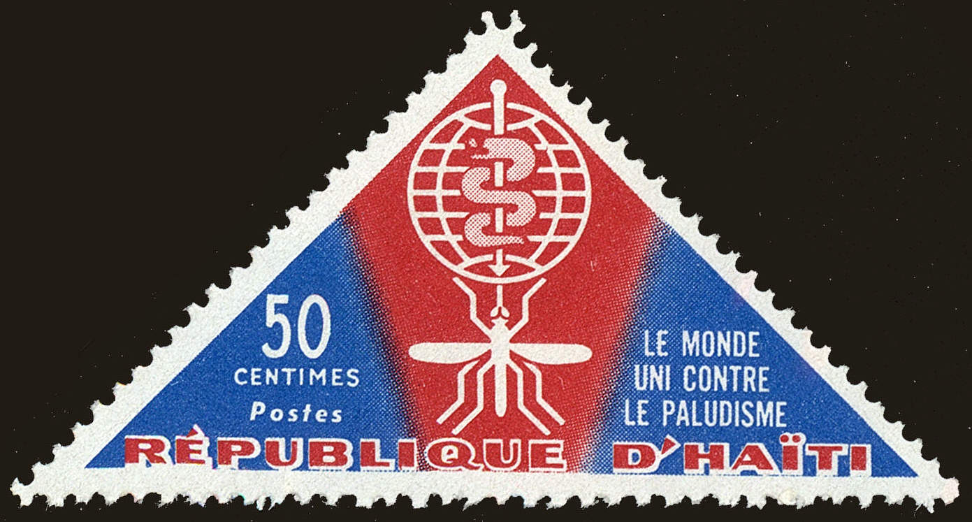 Front view of Haiti 488 collectors stamp