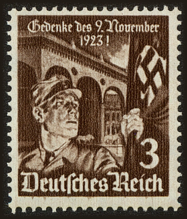 Front view of Germany 467 collectors stamp