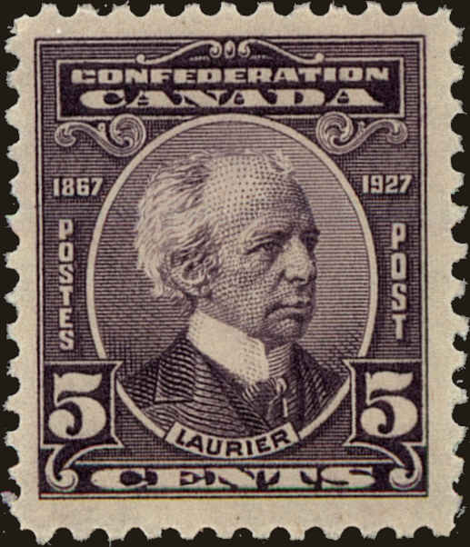 Front view of Canada 144 collectors stamp
