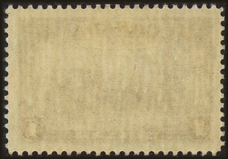 Back view of Canada Scott #245 stamp