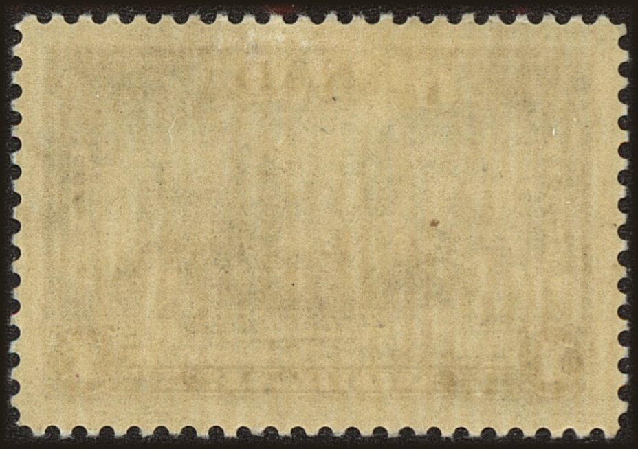 Back view of Canada Scott #245 stamp