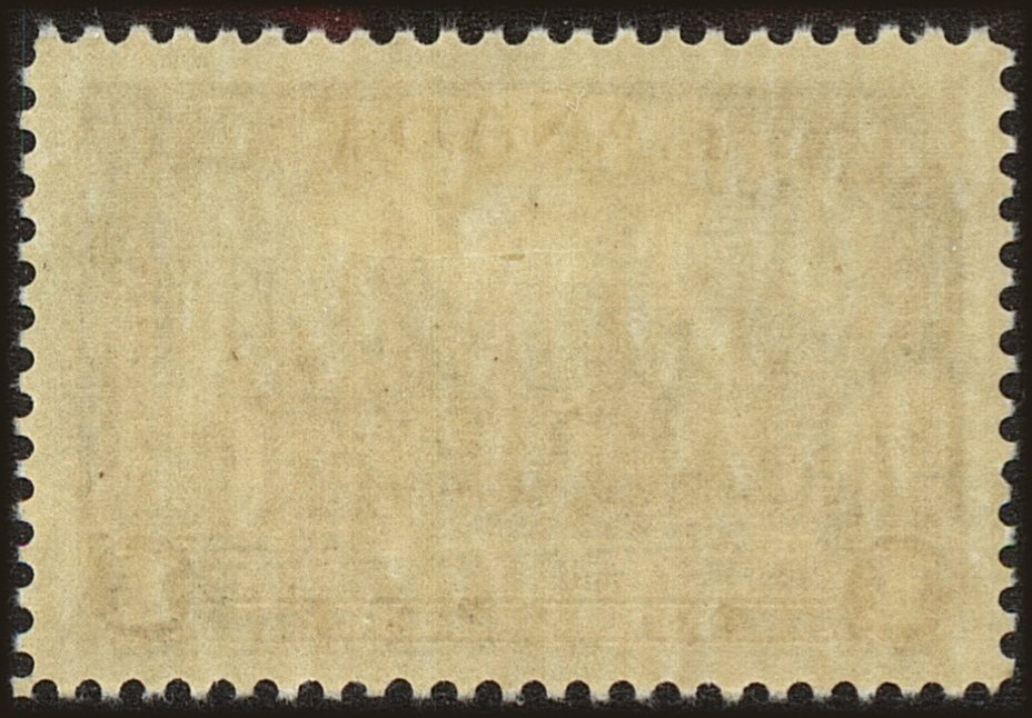 Back view of Canada Scott #245 stamp