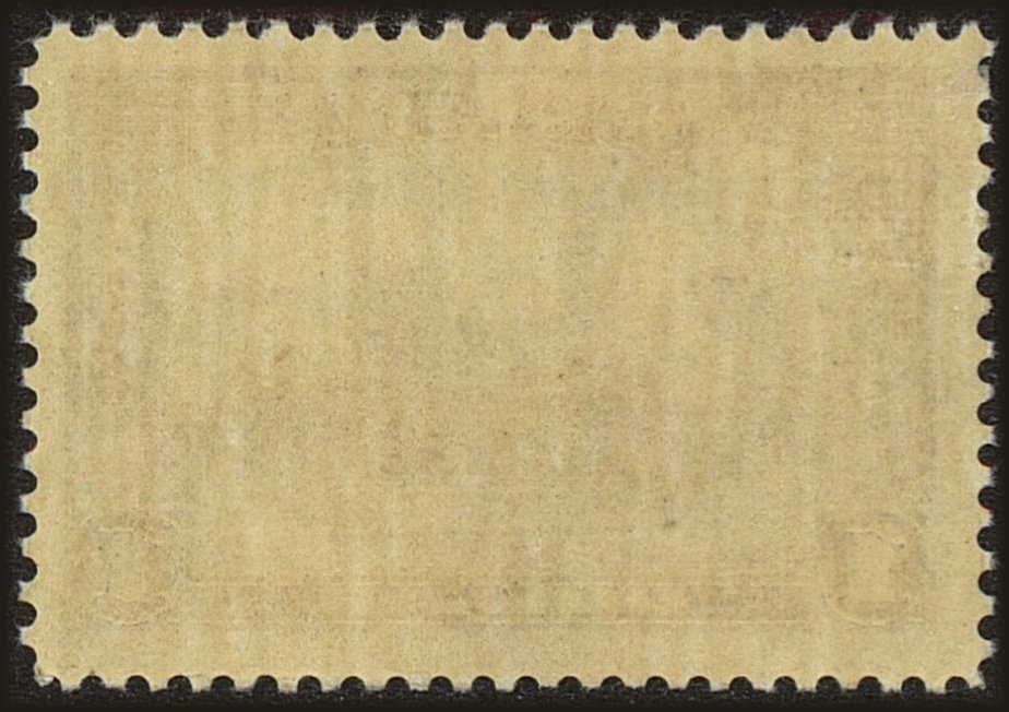 Back view of Canada Scott #245 stamp