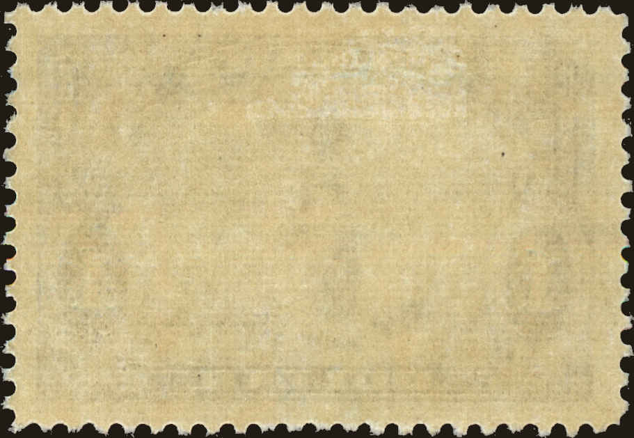 Back view of Canada Scott #227 stamp