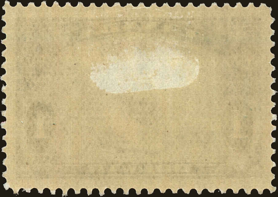 Back view of Canada Scott #227 stamp