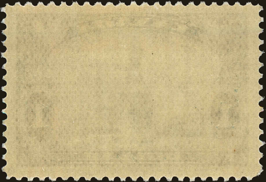 Back view of Canada Scott #227 stamp