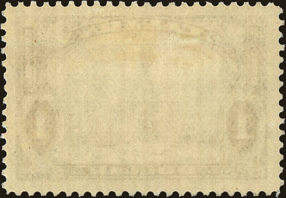 Back view of Canada Scott #227 stamp