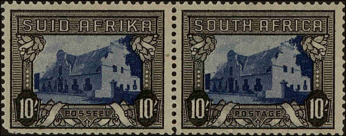 Front view of South Africa 67 collectors stamp