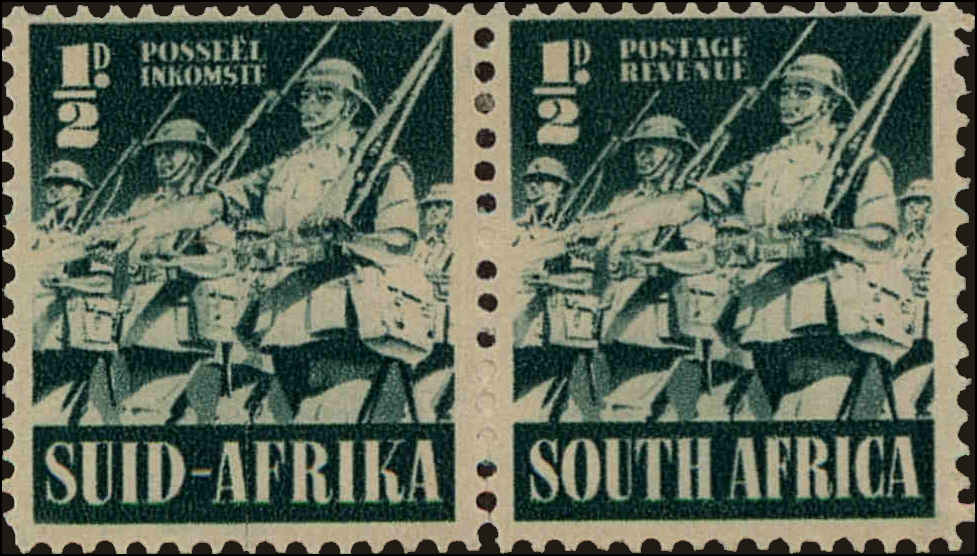 Front view of South Africa 81 collectors stamp