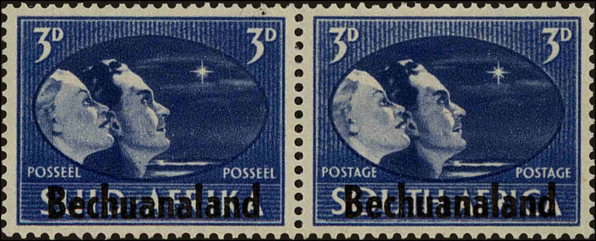 Front view of Bechuanaland Protectorate 139 collectors stamp