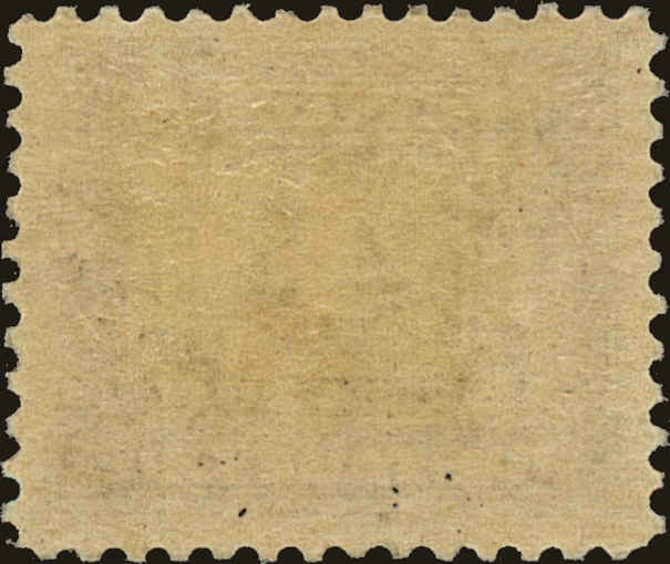 Back view of Canada JScott #3 stamp