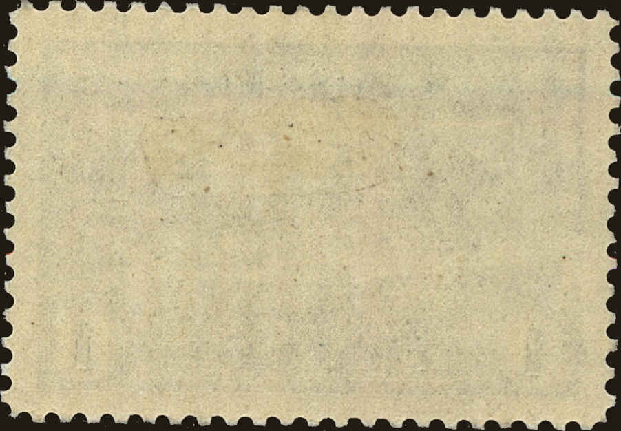 Back view of Canada Scott #262 stamp