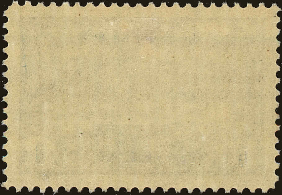 Back view of Canada Scott #262 stamp