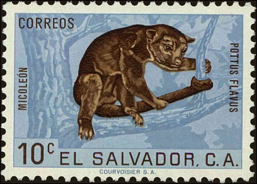 Front view of Salvador, El 743 collectors stamp