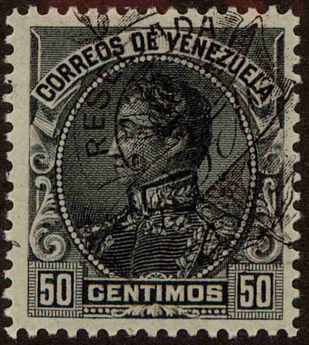 Front view of Venezuela 153 collectors stamp