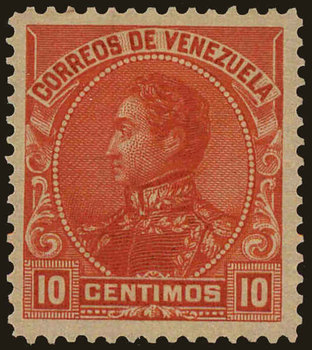 Front view of Venezuela 143 collectors stamp