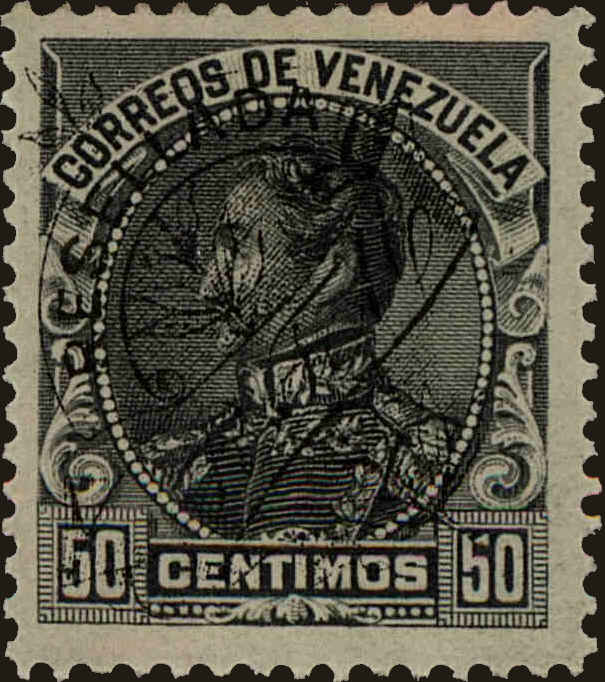 Front view of Venezuela 153 collectors stamp