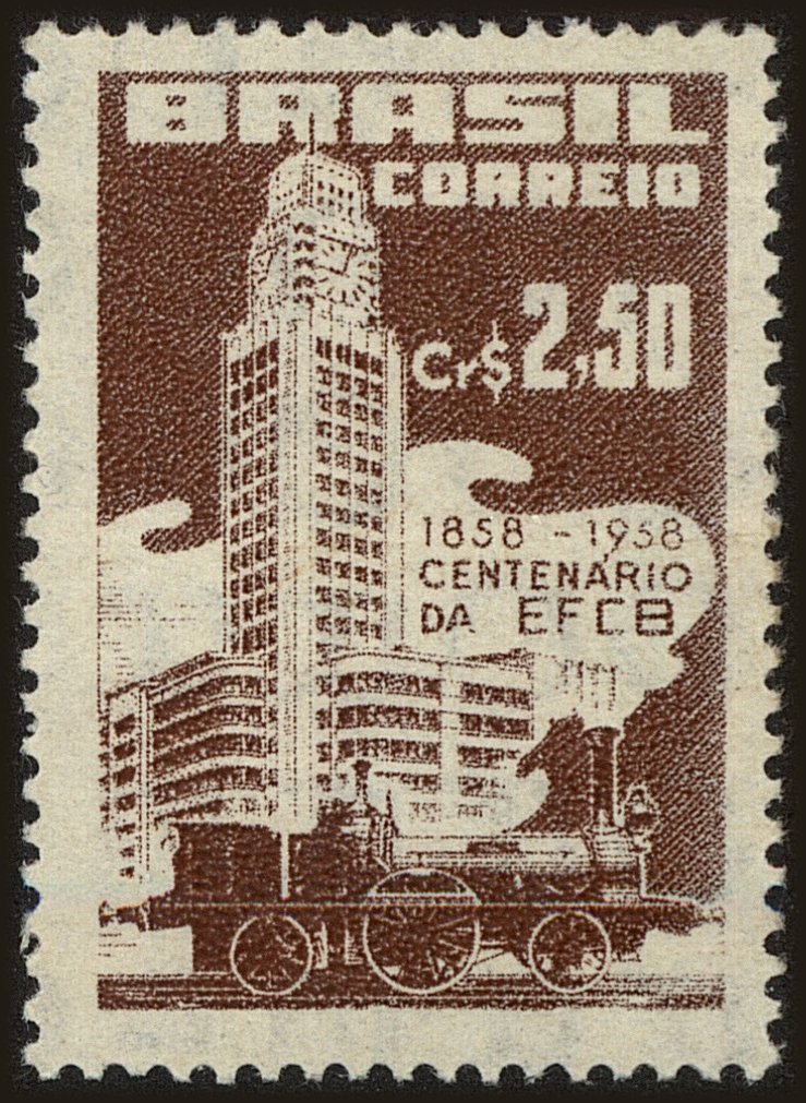 Front view of Brazil 861 collectors stamp