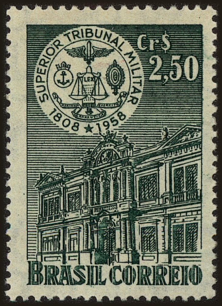 Front view of Brazil 862 collectors stamp