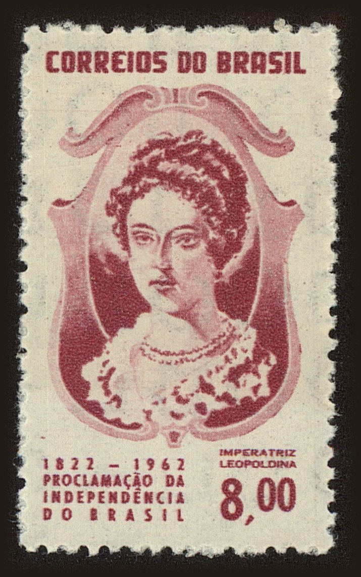 Front view of Brazil 943 collectors stamp