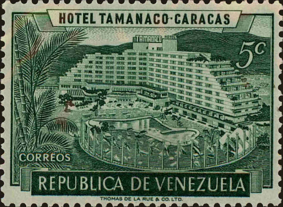 Front view of Venezuela 692 collectors stamp