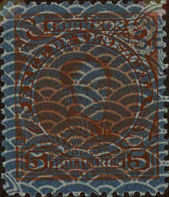 Front view of Venezuela 304 collectors stamp