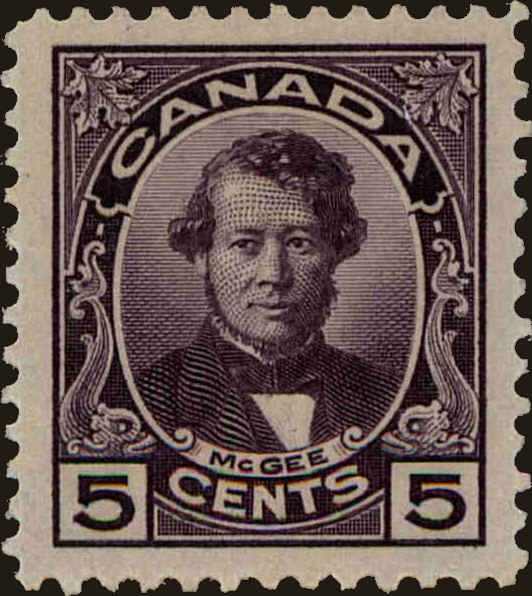 Front view of Canada 146 collectors stamp