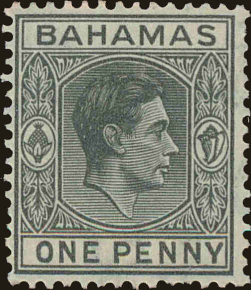 Front view of Bahamas 101A collectors stamp