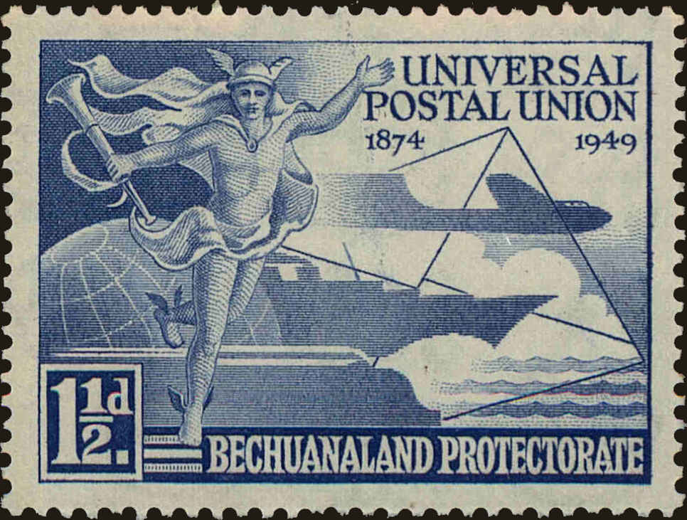 Front view of Bechuanaland Protectorate 149 collectors stamp