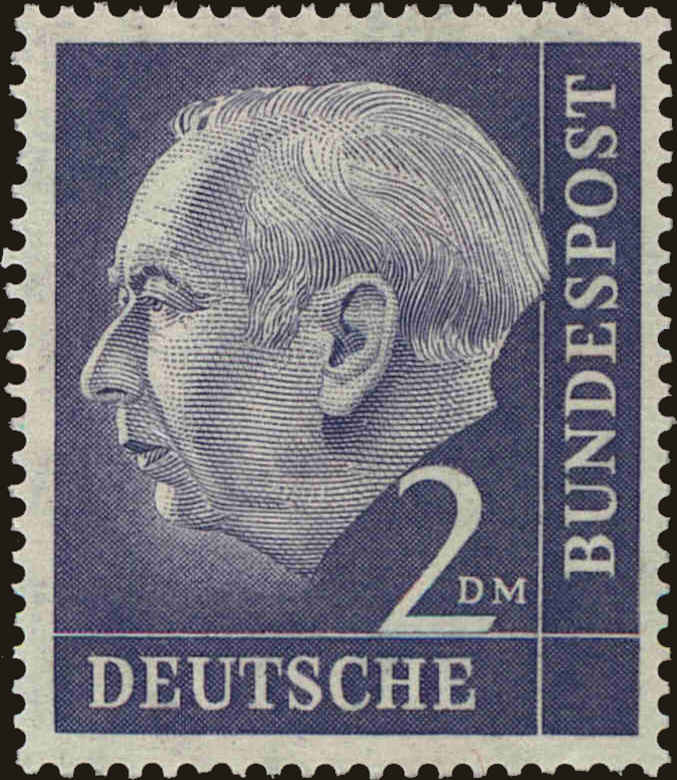 Front view of Germany 720 collectors stamp